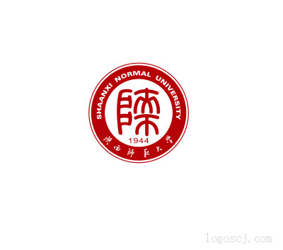 矢量陕西师范大学校徽LOGO