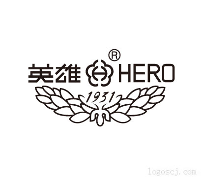 英雄钢笔LOGO